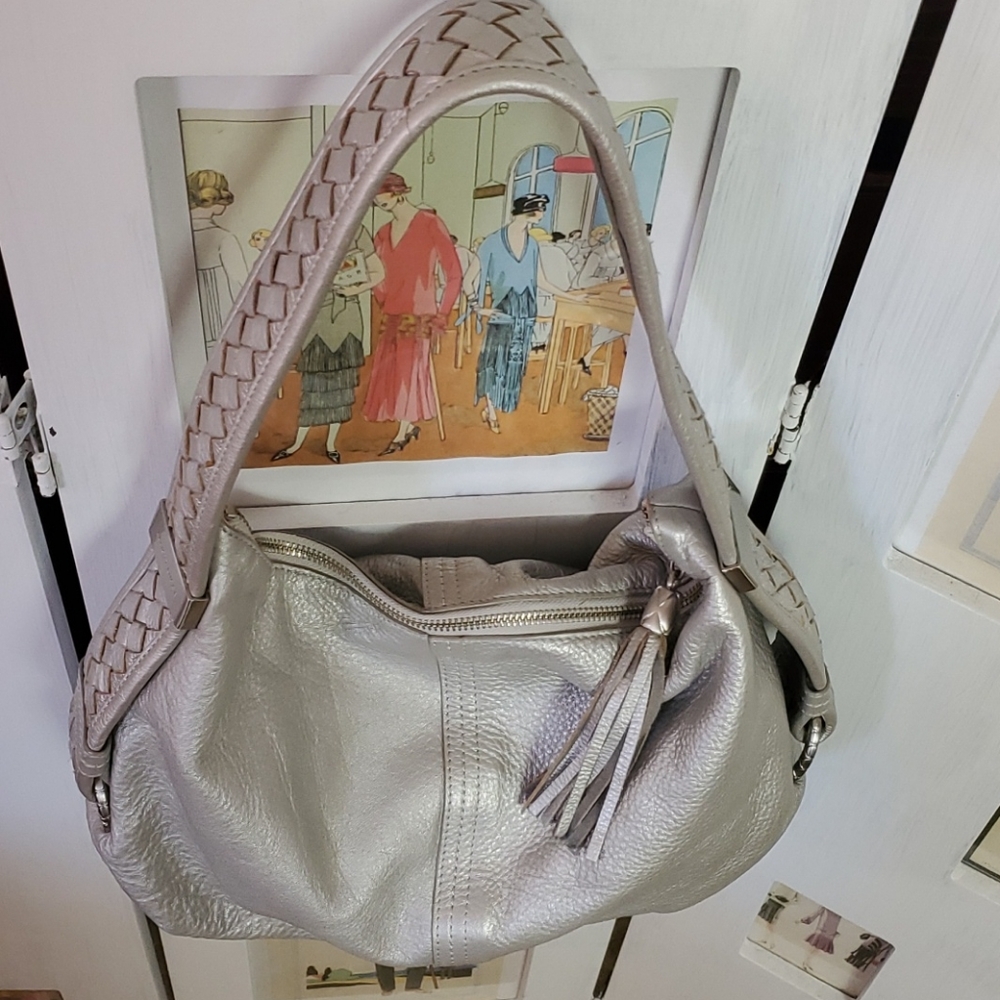 Silver shoulder bag - Picture 3 of 13